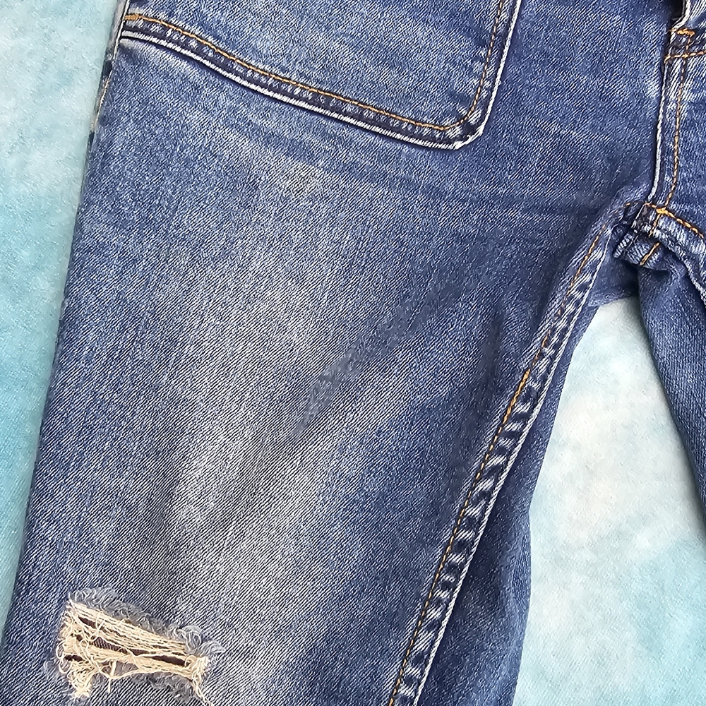 Kenneth Cole Reaction Low Rise Skinny Denim Jeans Sz 2 - Picture 7 of 9